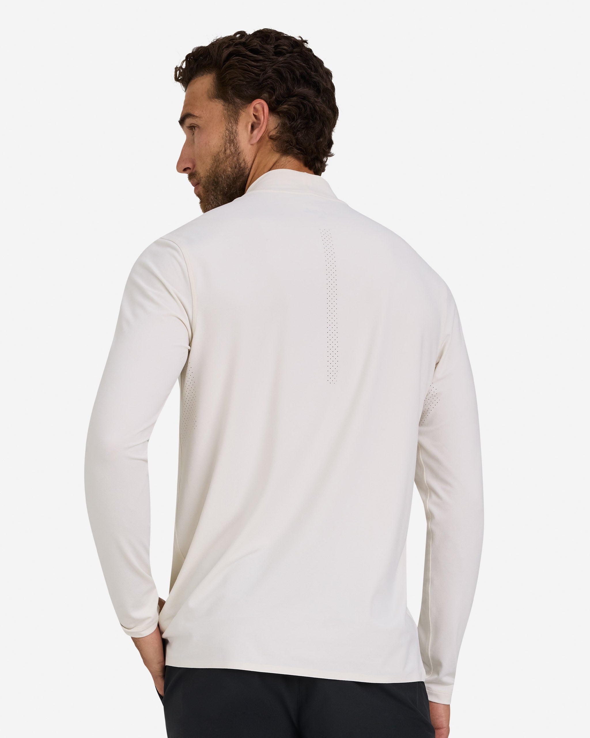 8yards Men’s MockNeck 5G Ten Thousand Men's Midweight Tech 1/4 Zip Mock Neck Shirt