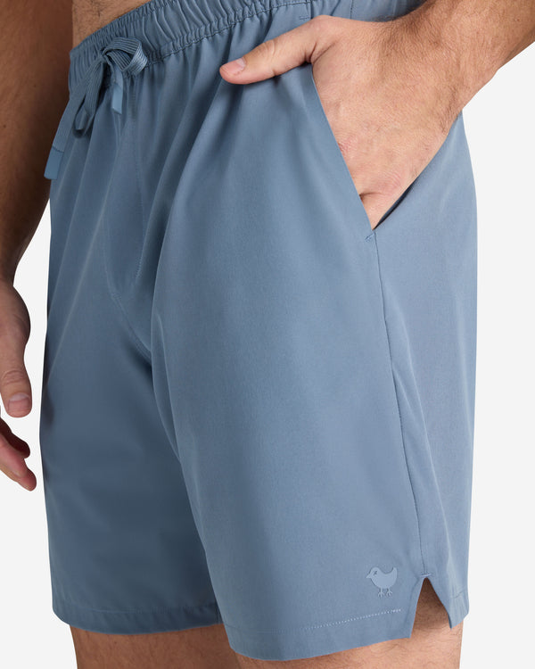 Active Short - Blue Mirage-Men's Shorts-Bad Birdie