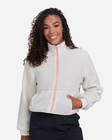 The Cozy Women's Jacket - White Onyx - Bad Birdie