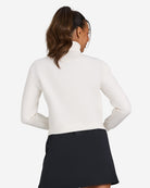 At Ease Quarterzip - Cloud Dancer