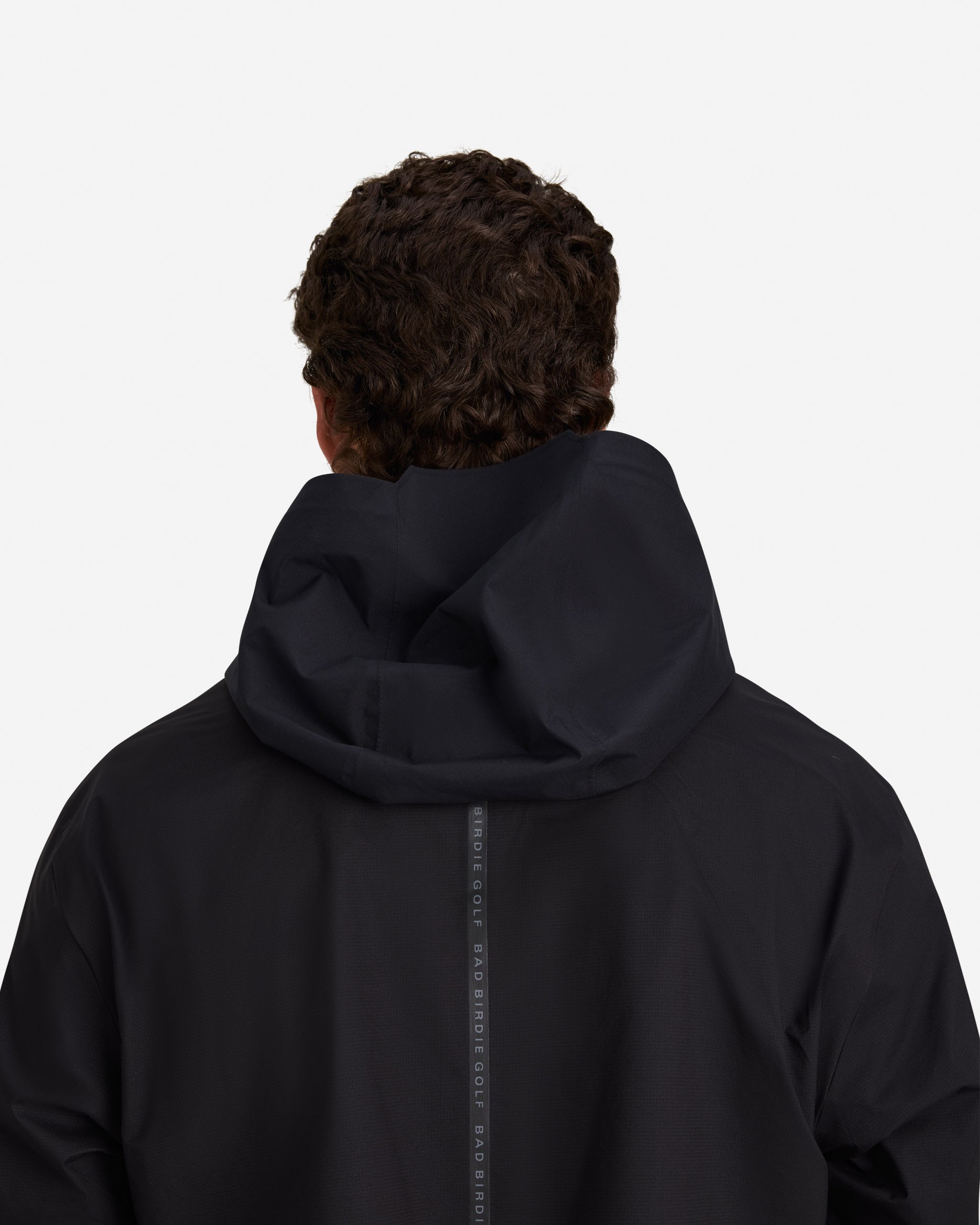 Men's Atmos Rain Anorak Black – Bad Birdie