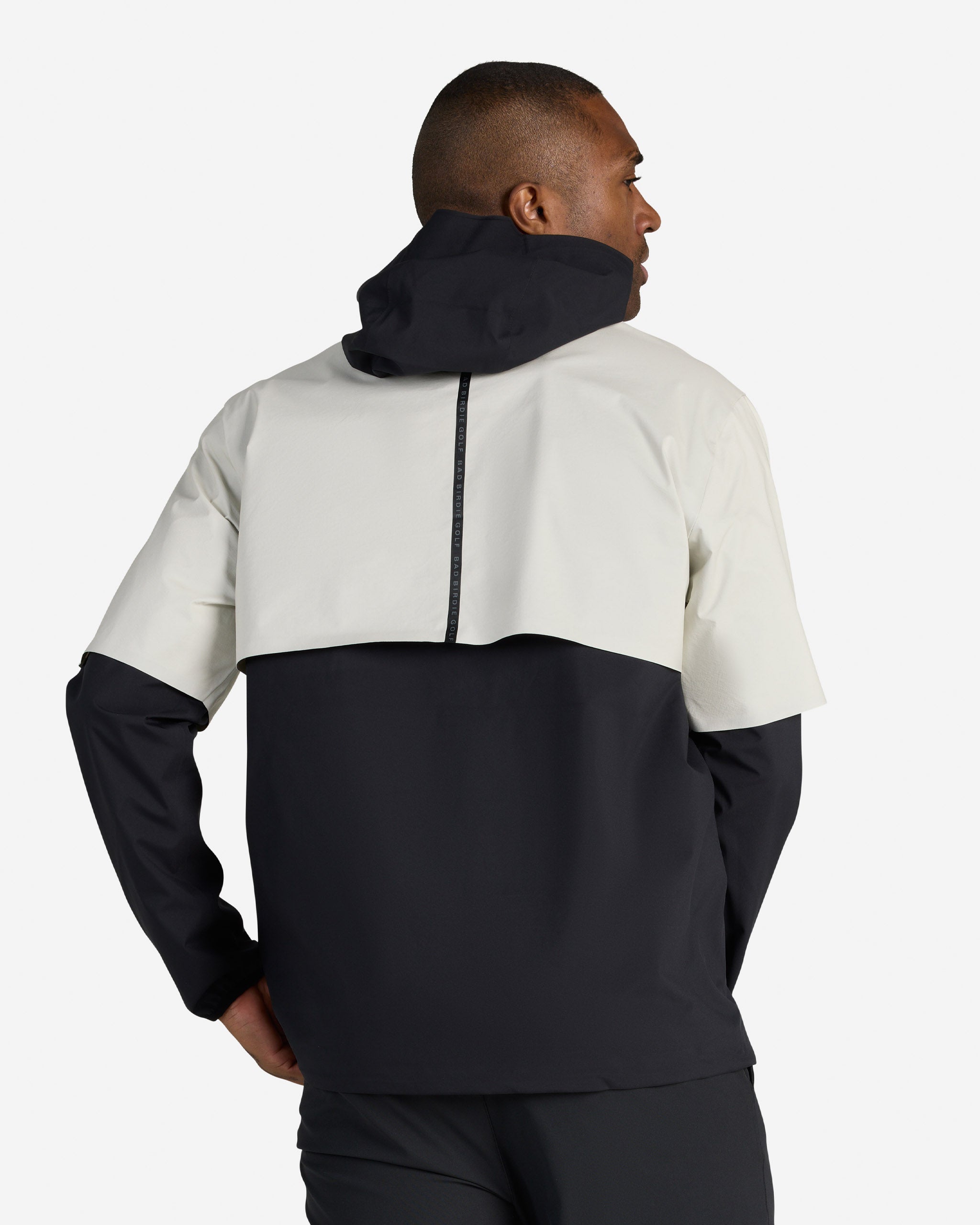 Men's Atmos Rain Anorak White Onyx – Bad Birdie