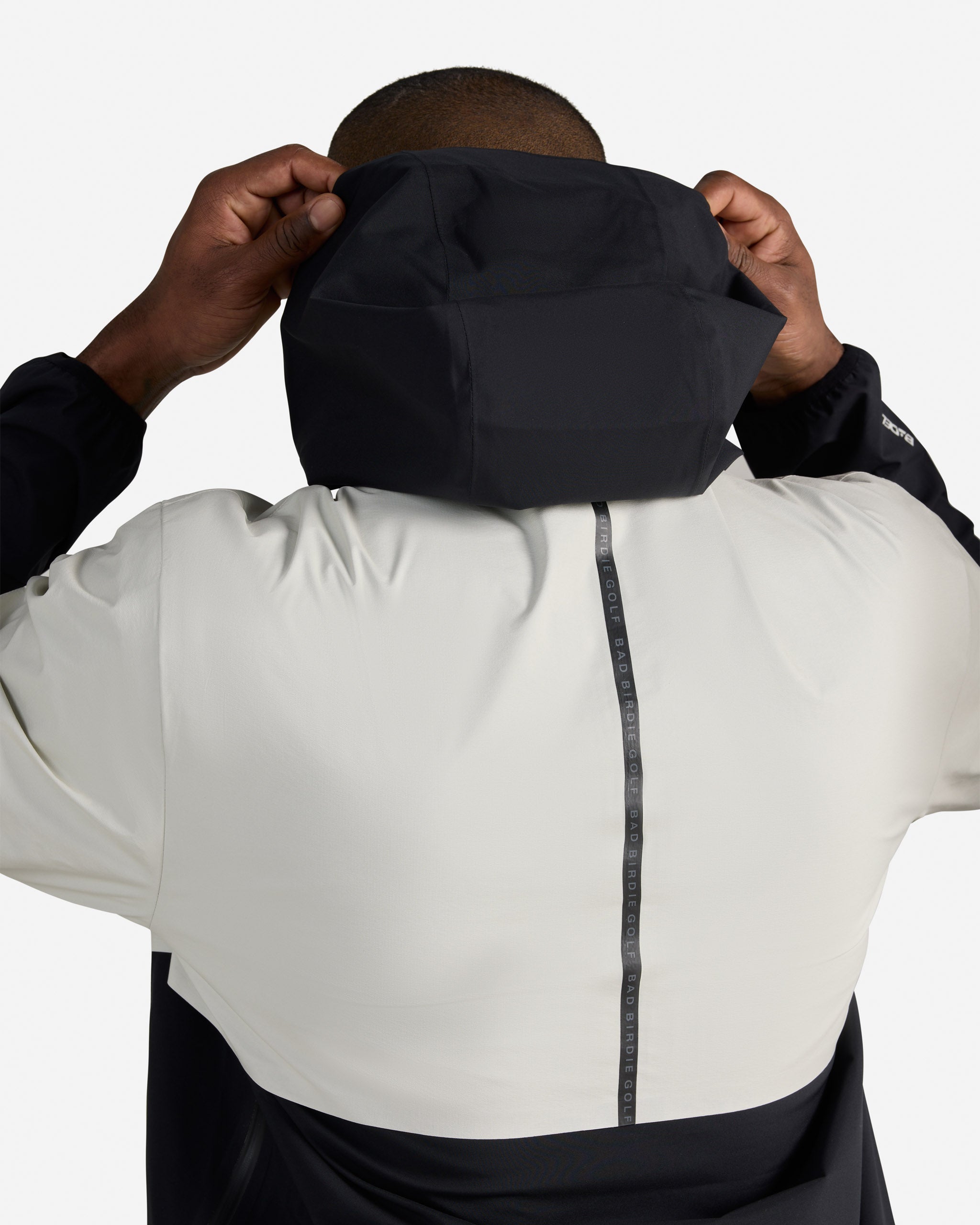Men's Atmos Rain Anorak - White Onyx – Bad Birdie Men's Atmos Rain Anorak - White Onyx – Bad Birdie