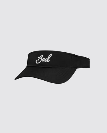 Embroidered Bad Visor - Black
