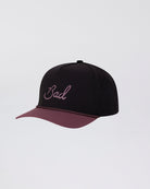 Active Bad Hat - Black - Plum Wine-Hat-Bad Birdie