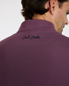 Velocity Quarterzip - Plum Wine-Men's Quarterzip-Bad Birdie