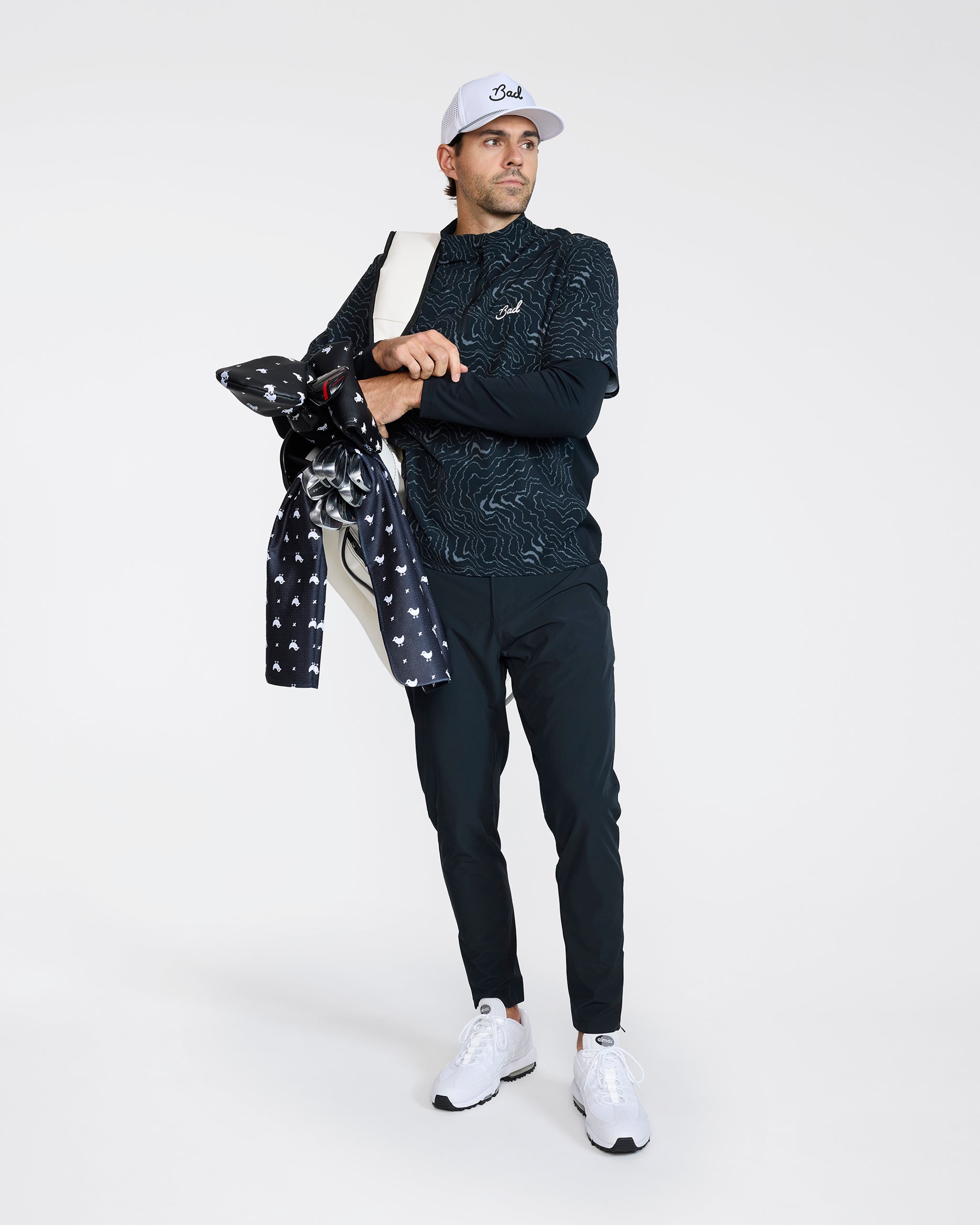 Mechanism Quarterzip - Rave Runner-Men's Quarterzip-Bad Birdie