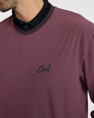 Kinetic Wind Pullover - Plum Wine-Men's Jacket-Bad Birdie