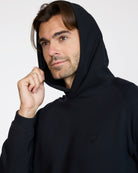 Waffle Hoodie - Black-Hoodie-Bad Birdie