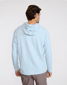 Waffle Hoodie - Baby Blue-Hoodie-Bad Birdie
