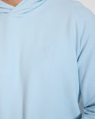Waffle Hoodie - Baby Blue-Hoodie-Bad Birdie