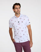 Desert Baddies - Brilliant White-Men's Polo-Bad Birdie