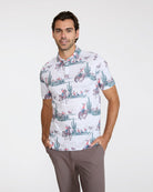 Pique Performance Polo - Dust Devil-Men's Polo-Bad Birdie