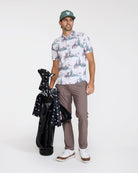 Pique Performance Polo - Dust Devil-Men's Polo-Bad Birdie