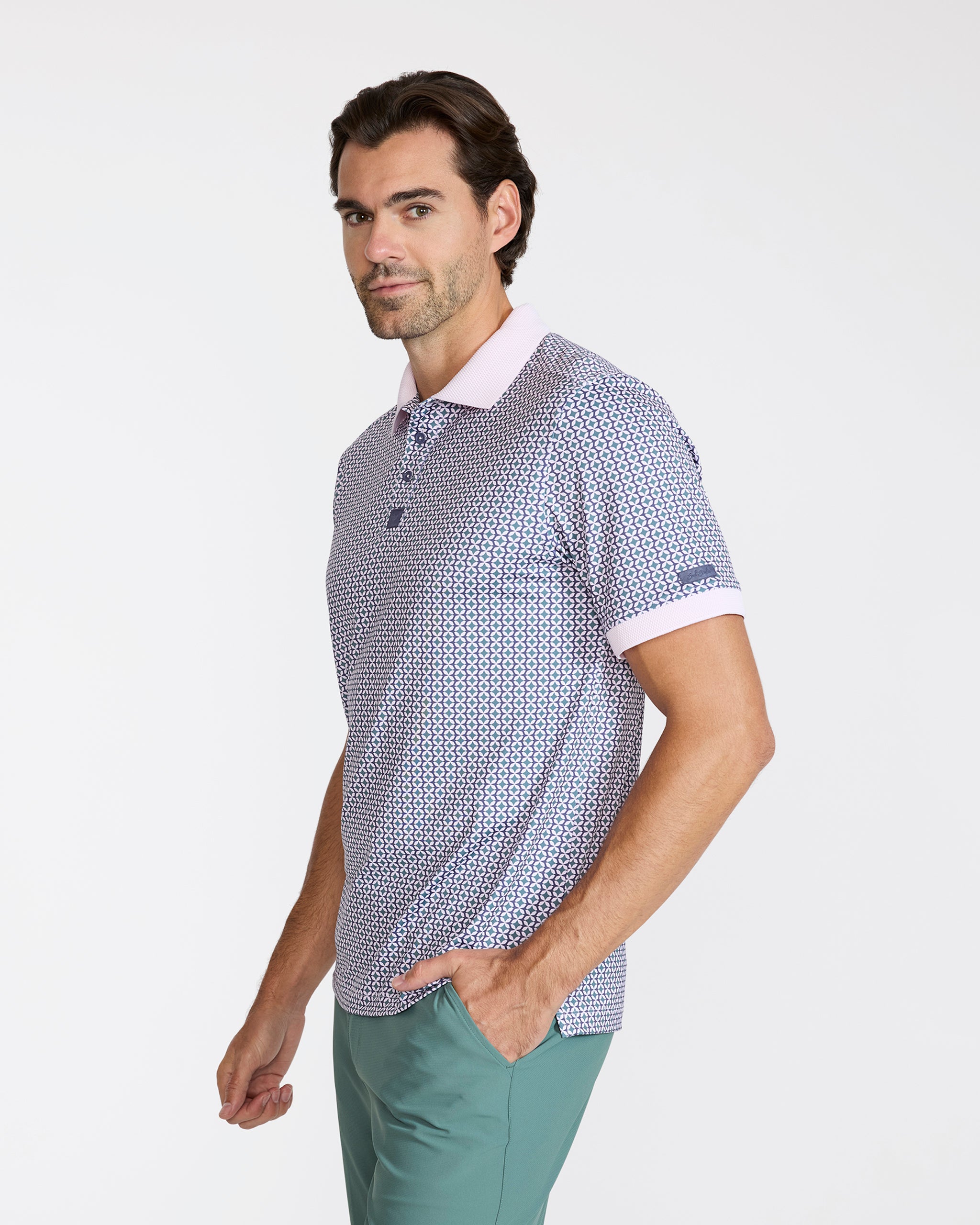 Ridge Performance Polo - In The Loop-Men's Polo-Bad Birdie