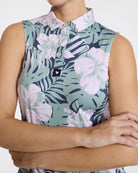 Don't Touch The Flowers - Sleeveless-Women's Polo-Bad Birdie