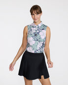 Don't Touch The Flowers - Sleeveless-Women's Polo-Bad Birdie