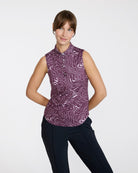 Rave Runner - Plum Wine-Women's Polo-Bad Birdie