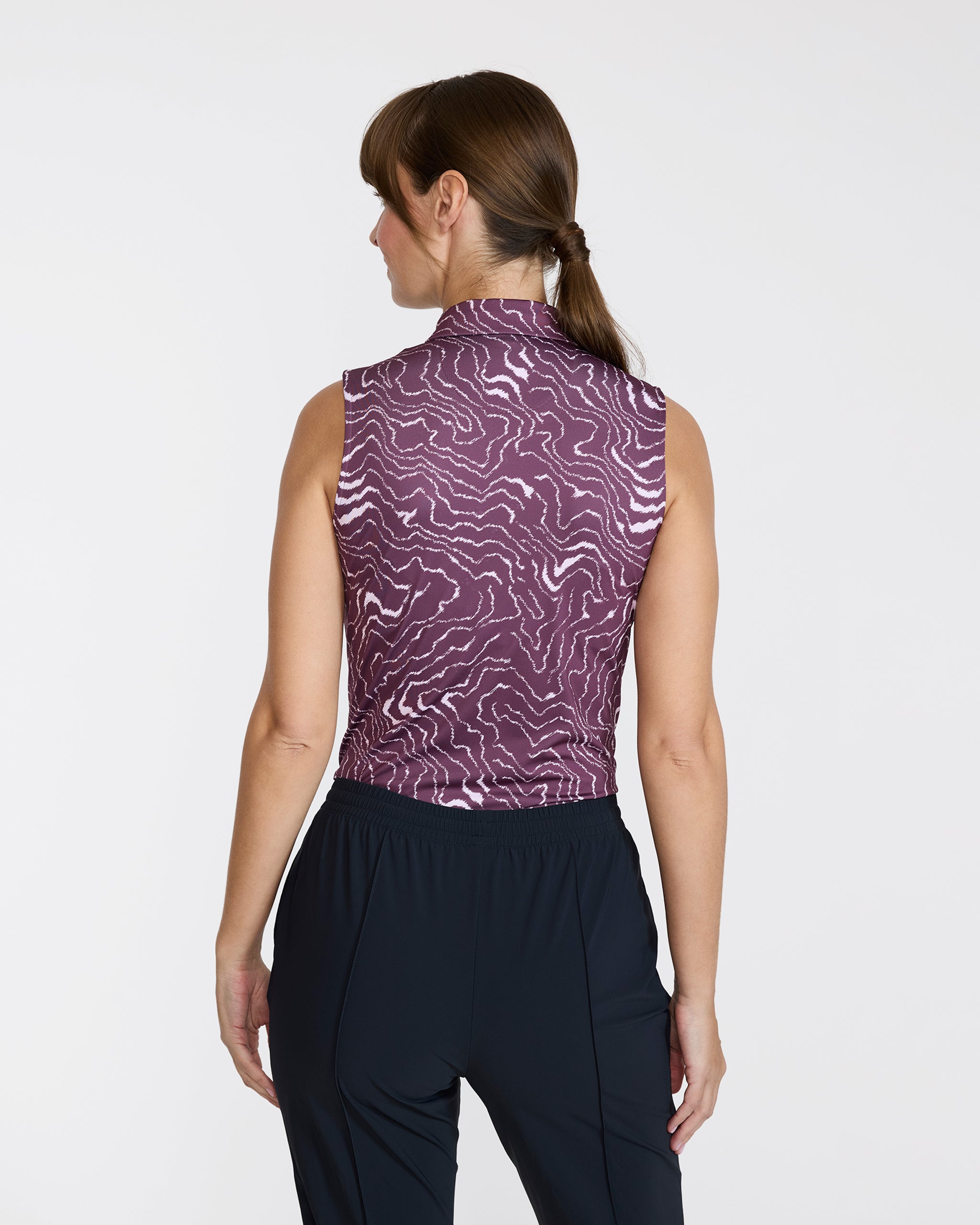 Rave Runner - Plum Wine-Women's Polo-Bad Birdie