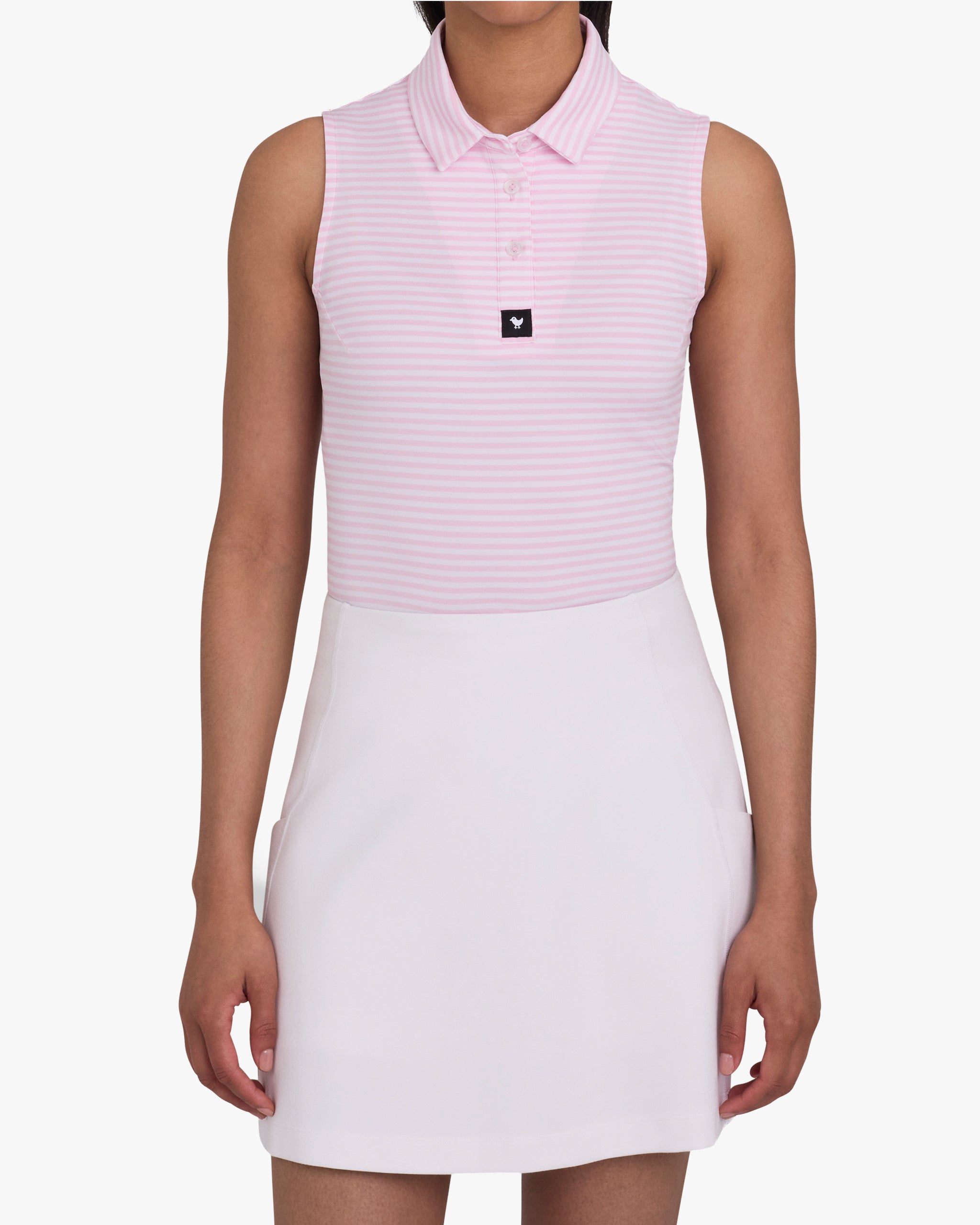 Stripe Right - Frosty Petal - Sleeveless – Bad Birdie