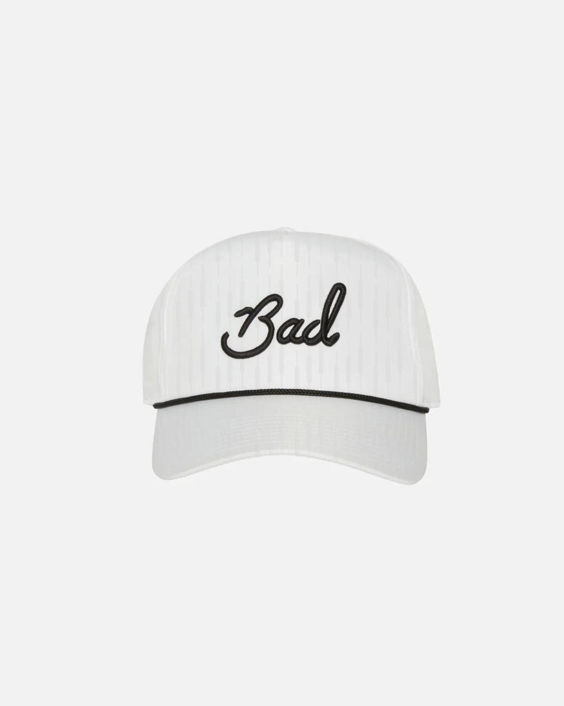 "Bad" Rope Golf Hat - Cattail Whisper White - Bad Birdie