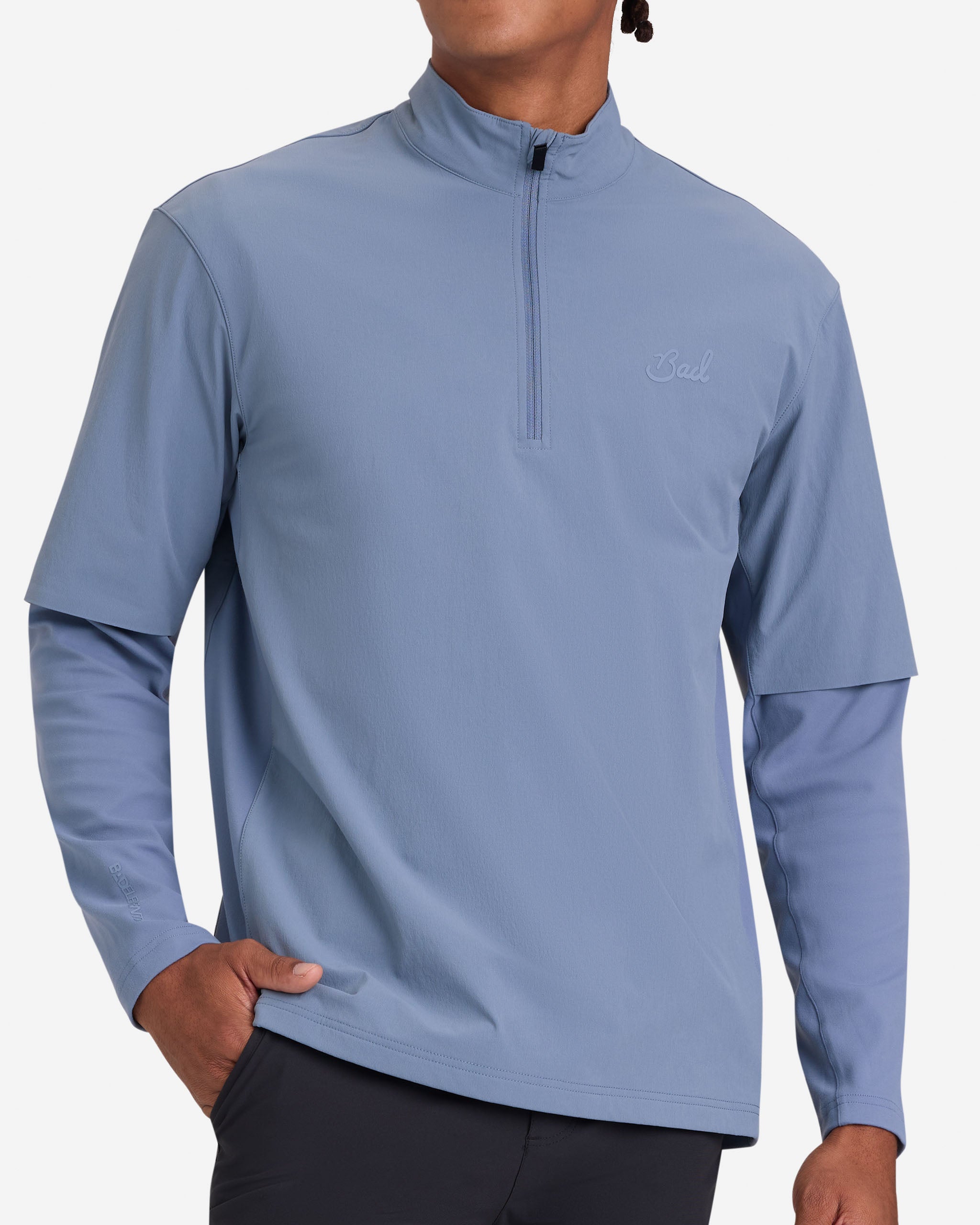 Mechanism Quarterzip - Blue Mirage