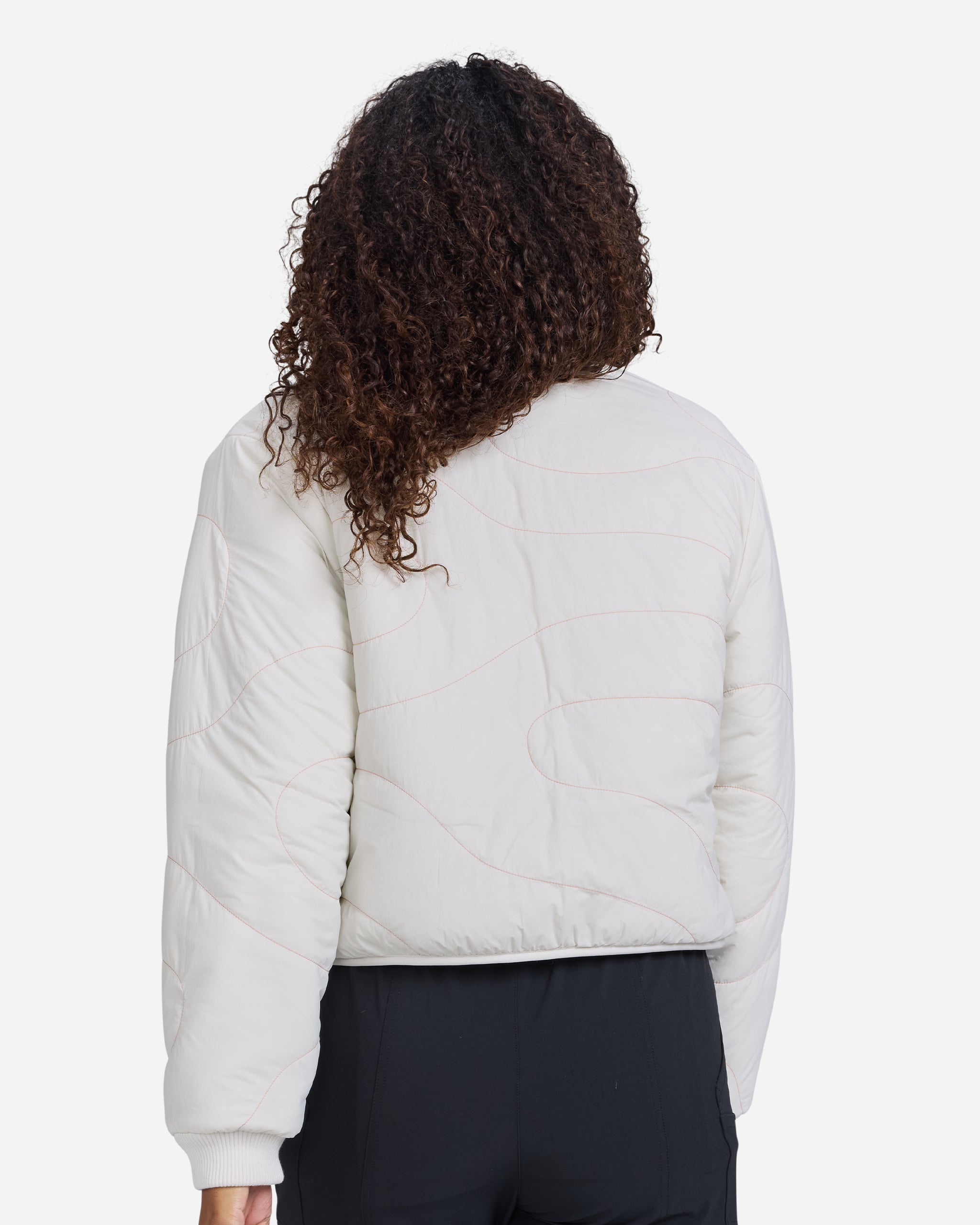 The Cozy Women's Jacket - White Onyx - Bad Birdie