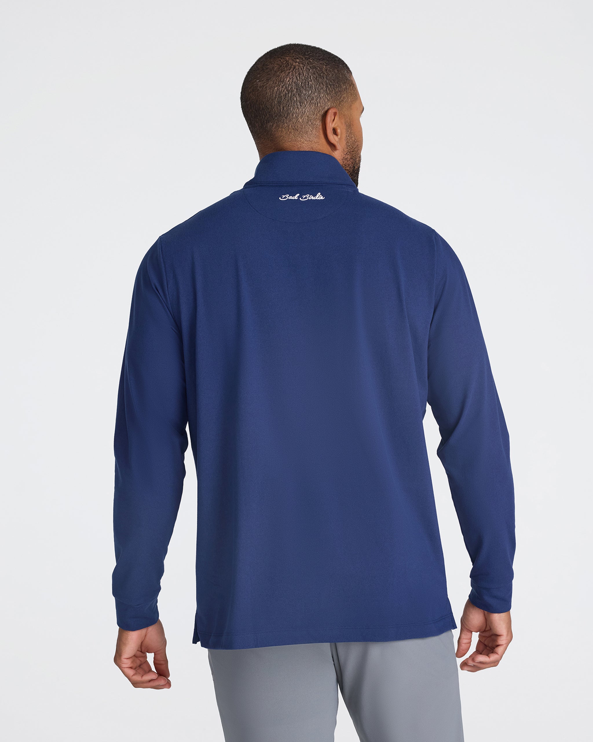 Navy Quarterzip - Bad Birdie