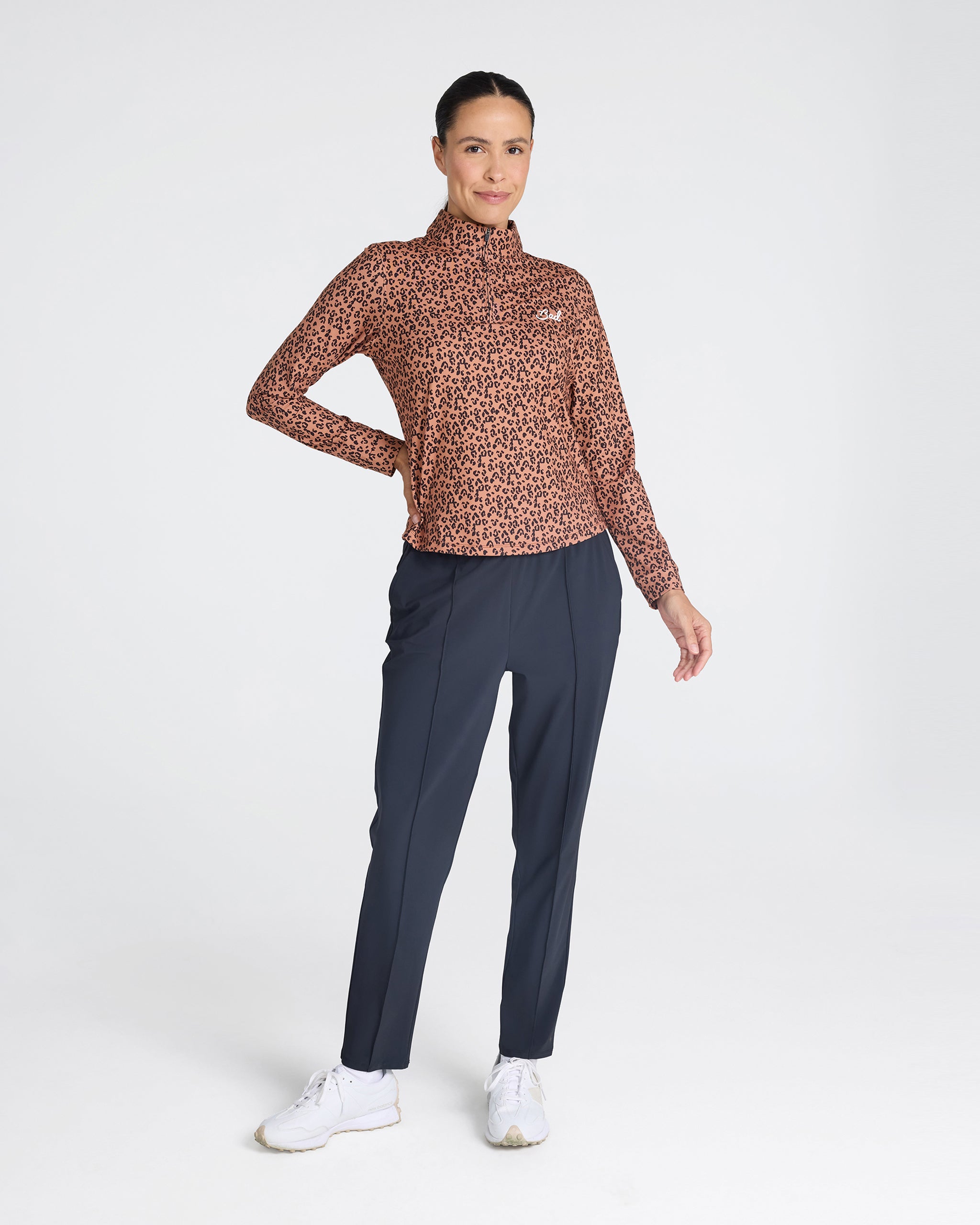 Cheetah Women's Quarterzip - Bad Birdie