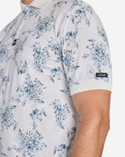 Ridge - Moonlit Bloom-Men's Polo-Bad Birdie