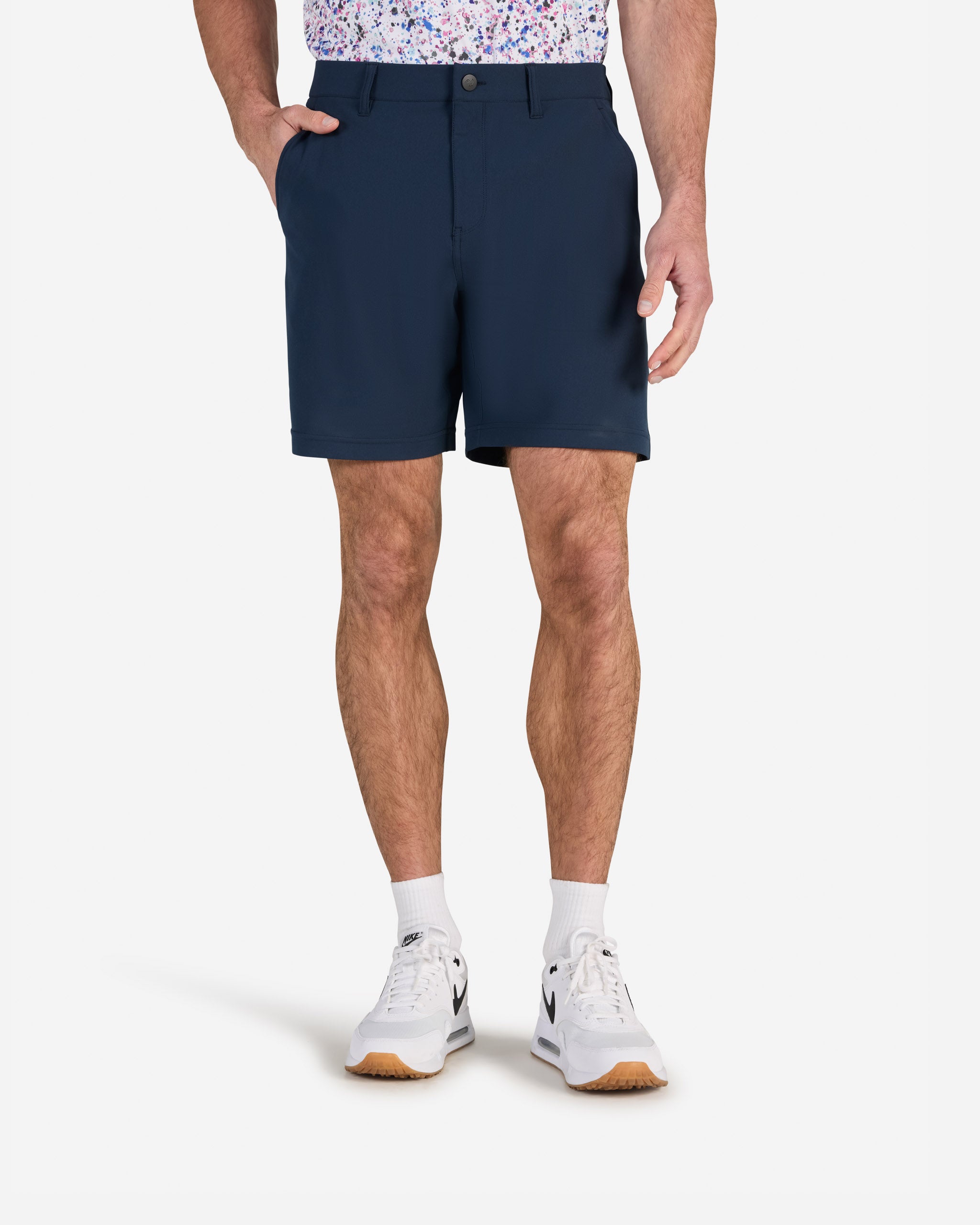 Golf Shorts Navy Bad Birdie