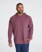Waffle Hoodie - Plum Wine-Hoodie-Bad Birdie