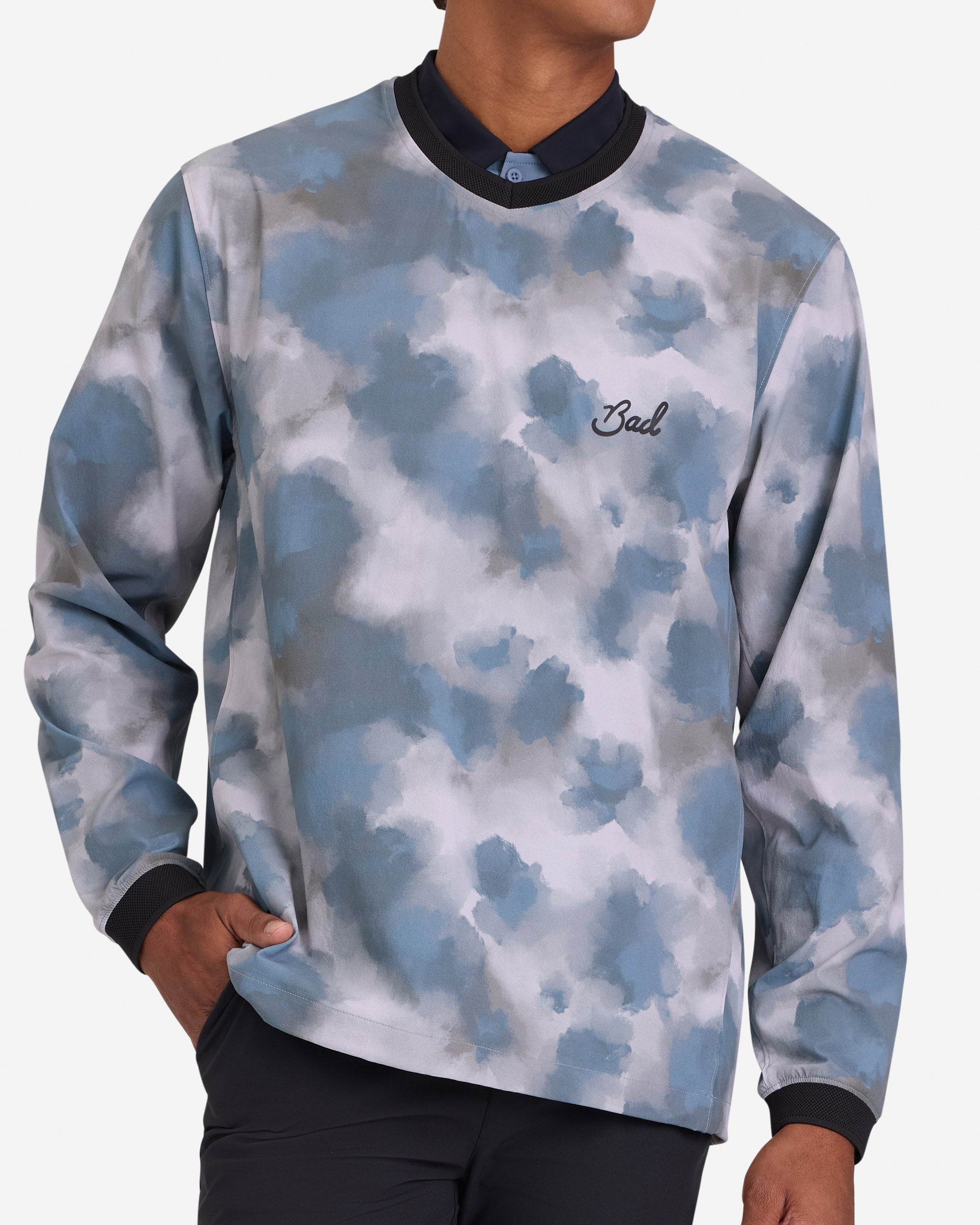 Kinetic Wind Pullover - Cloud Storm