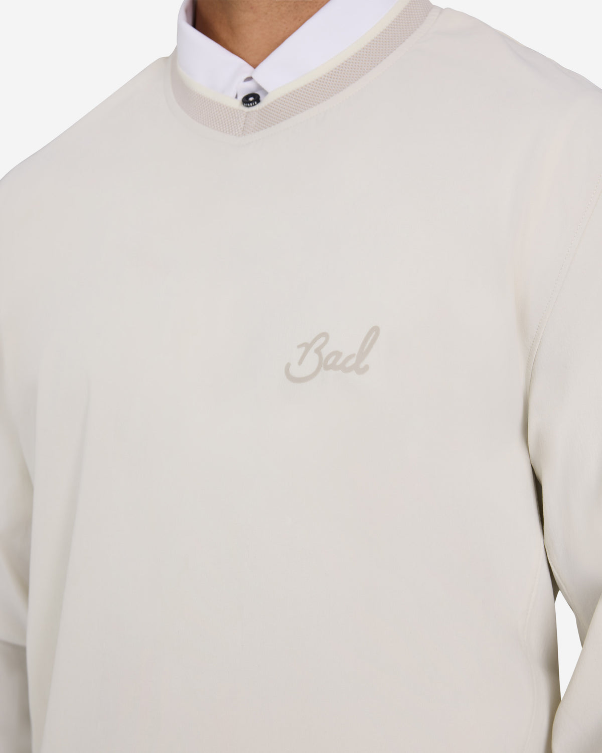 Men's Kinetic Wind Pullover - White Onyx – Bad Birdie