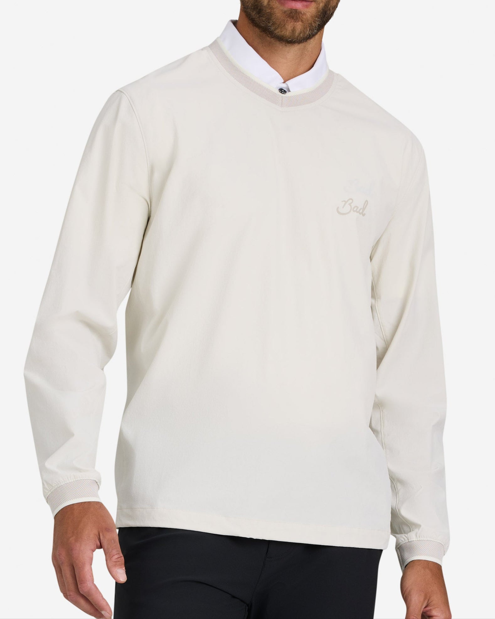 Kinetic Wind Pullover - White Onyx