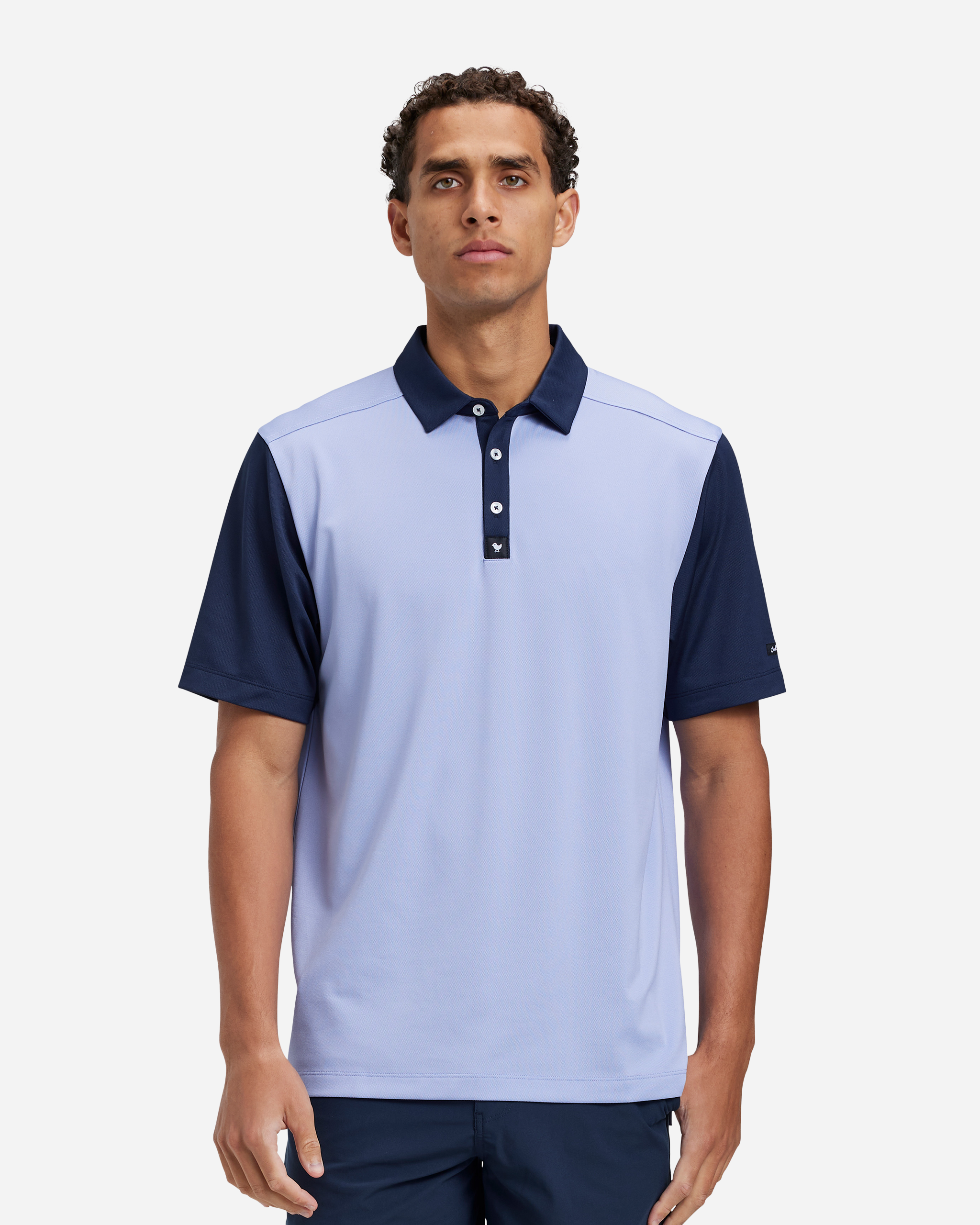 Lav Men s Polo Bad Biride Bad Birdie
