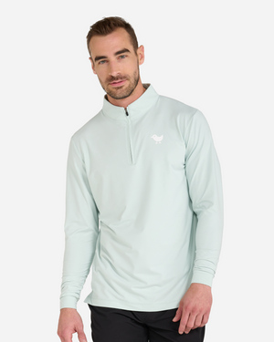 Mint Quarterzip