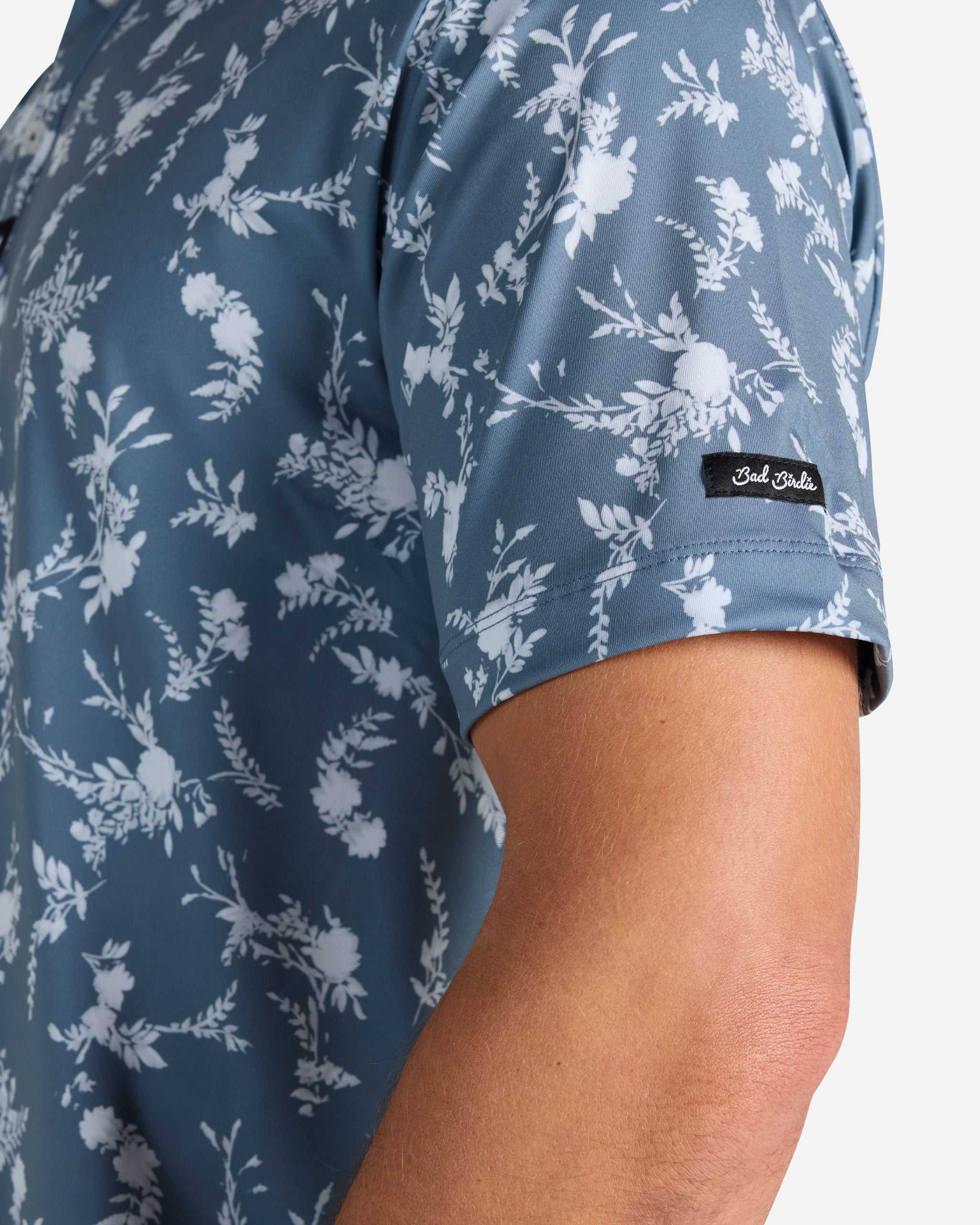 Pollen Hazard-Men's Polo-Bad Birdie