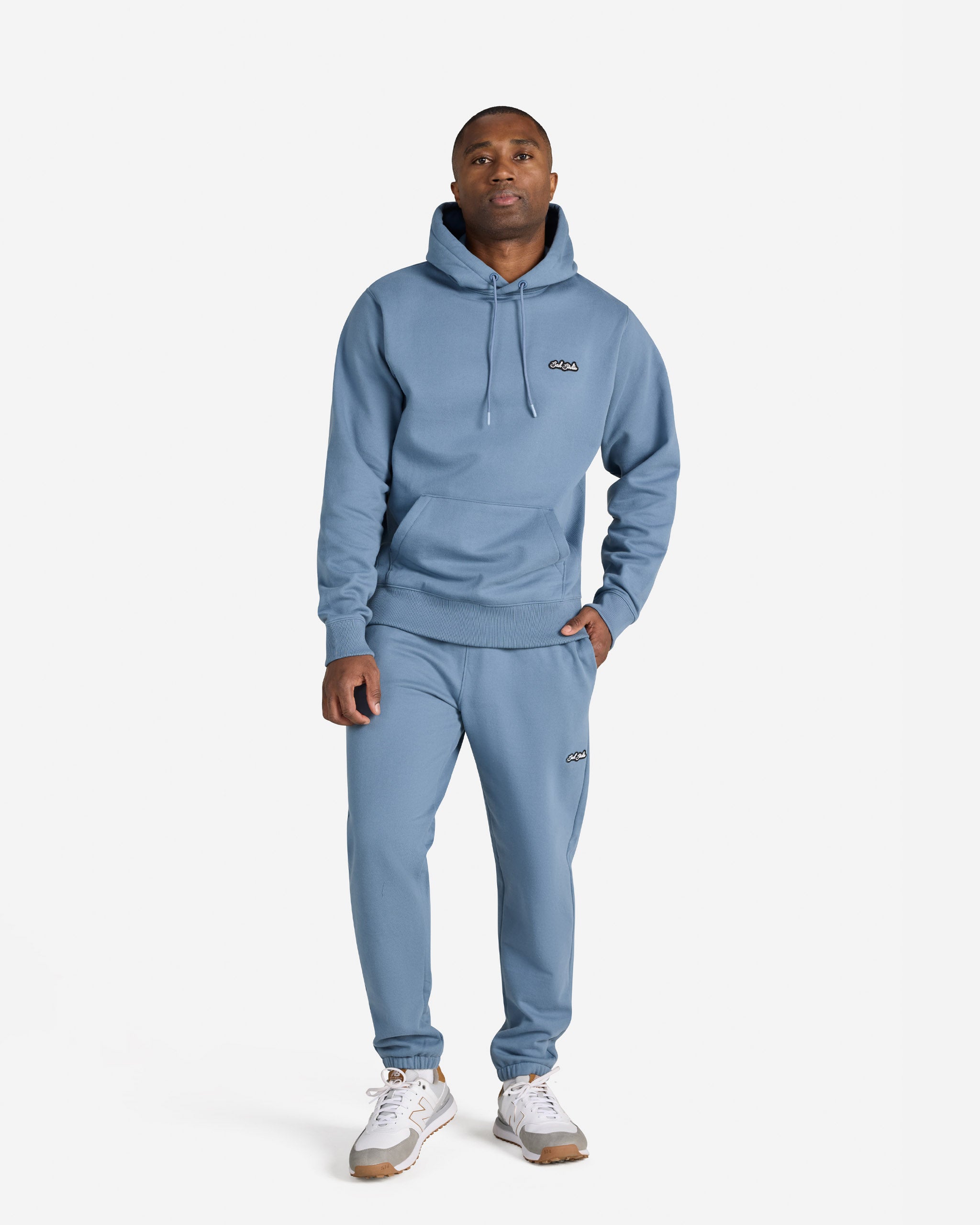 Rec League Sweatpant - Blue Mirage-Men's Pants-Bad Birdie