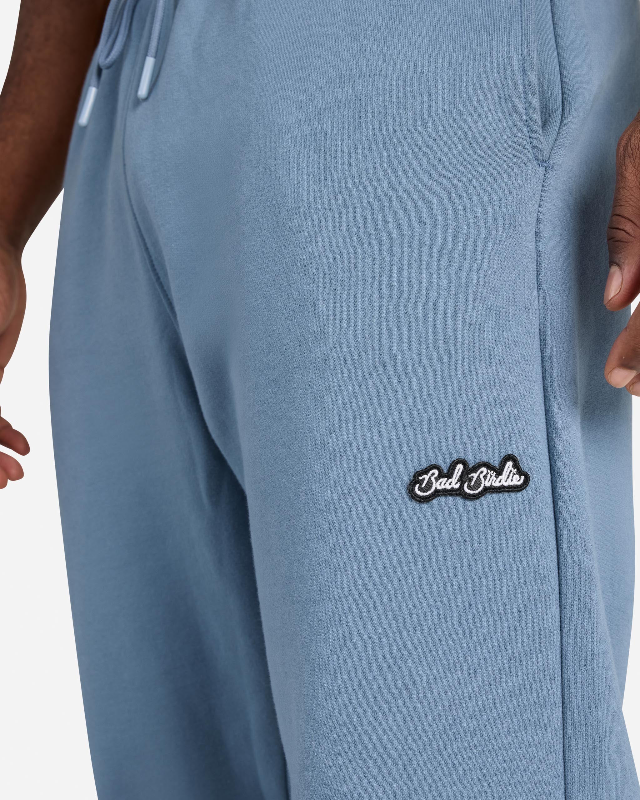 Rec League Sweatpant - Blue Mirage-Men's Pants-Bad Birdie