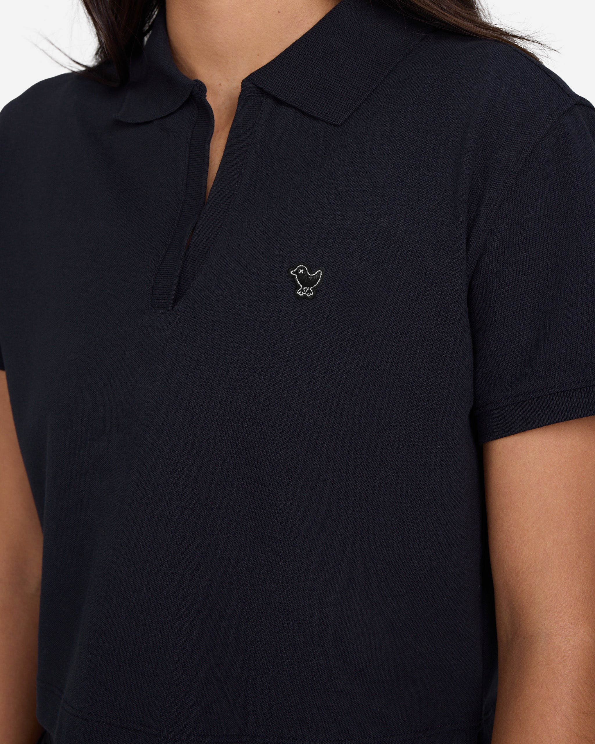 Rib Collar Polo - Bad Birdie