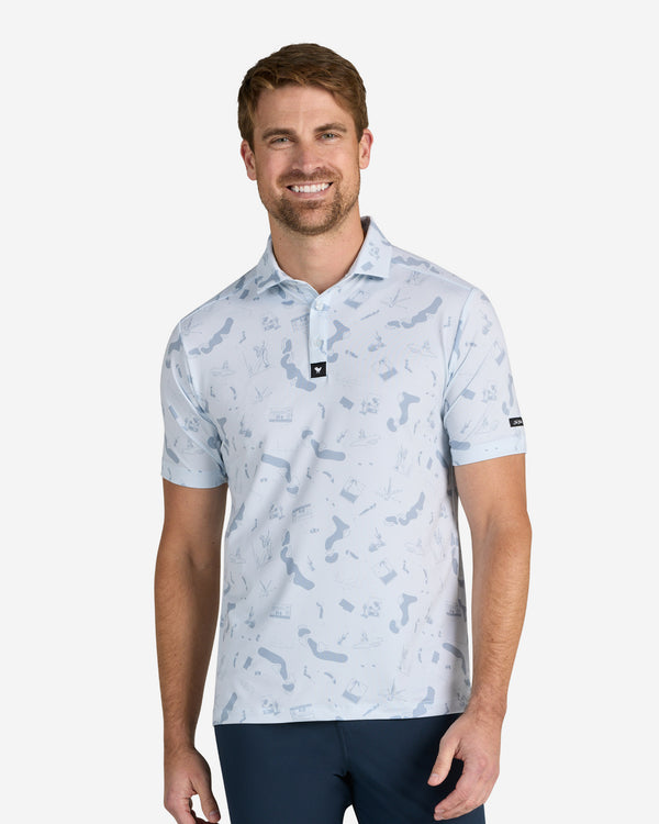 Fairway Framework-Men's Polo-Bad Birdie