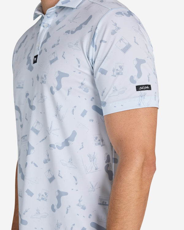 Fairway Framework-Men's Polo-Bad Birdie