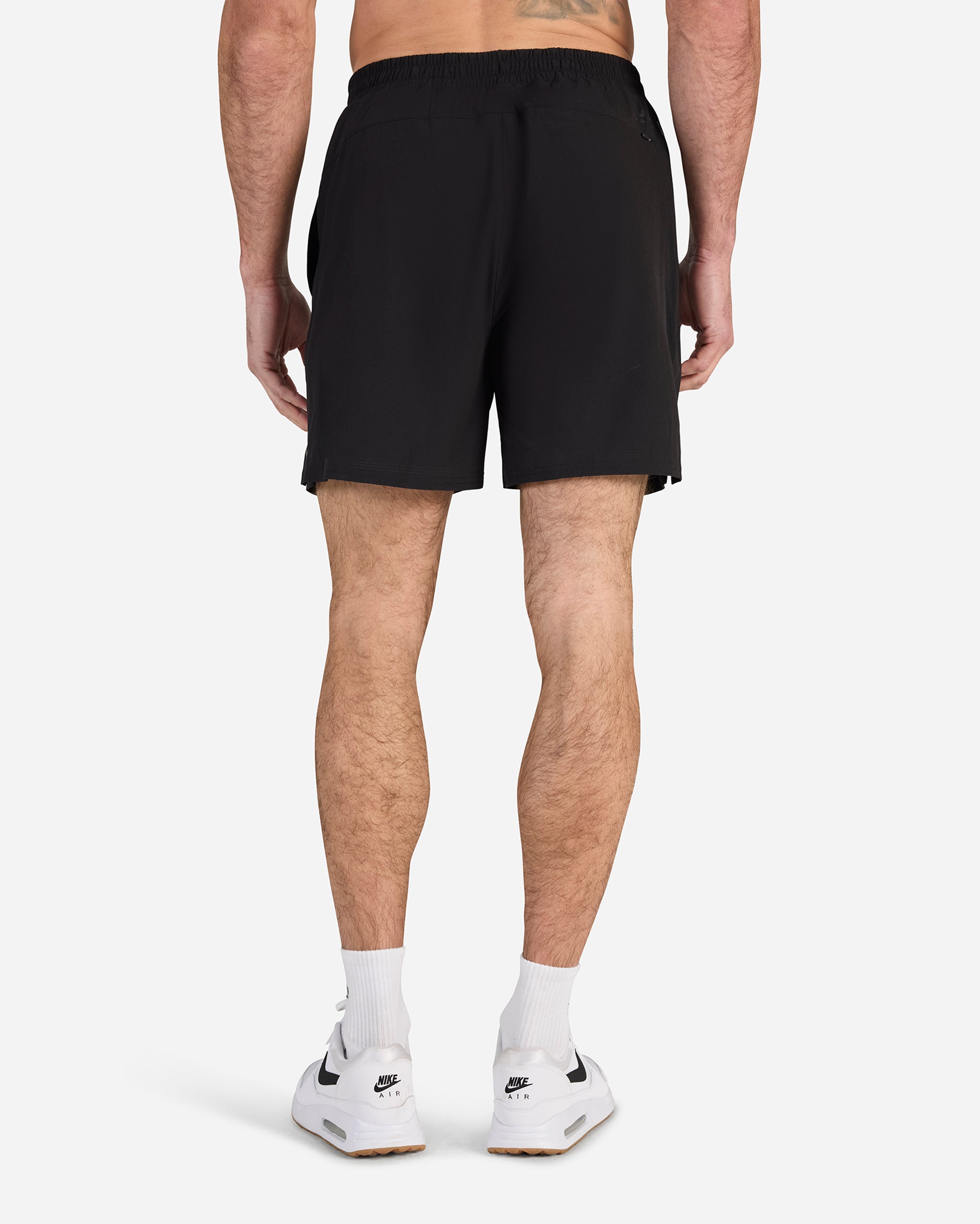 Lined Range Short - Black-Men's Shorts-Bad Birdie