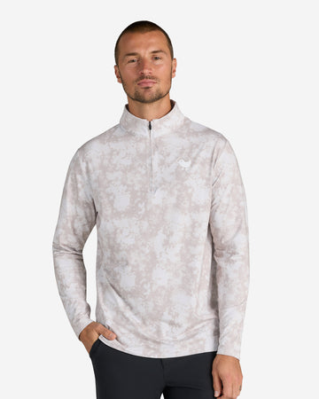 Men's Velocity Quarterzip - Sandy Swipes – Bad Birdie