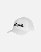 Bad Birdie Script Hat - White