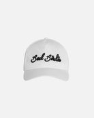 Bad Birdie Script Hat - White