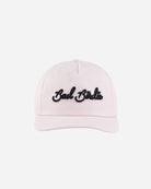 Script Hat - Mauve Chalk