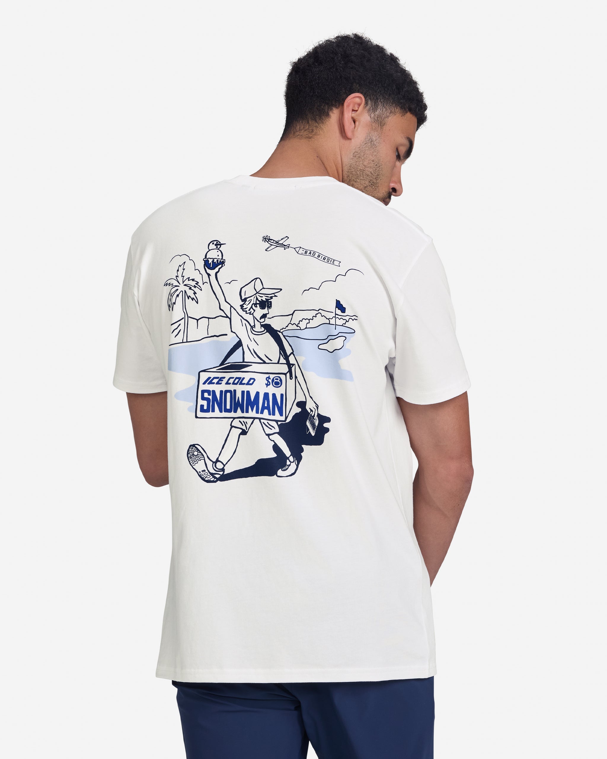 Snowman Graphic Tee - Bad Birdie