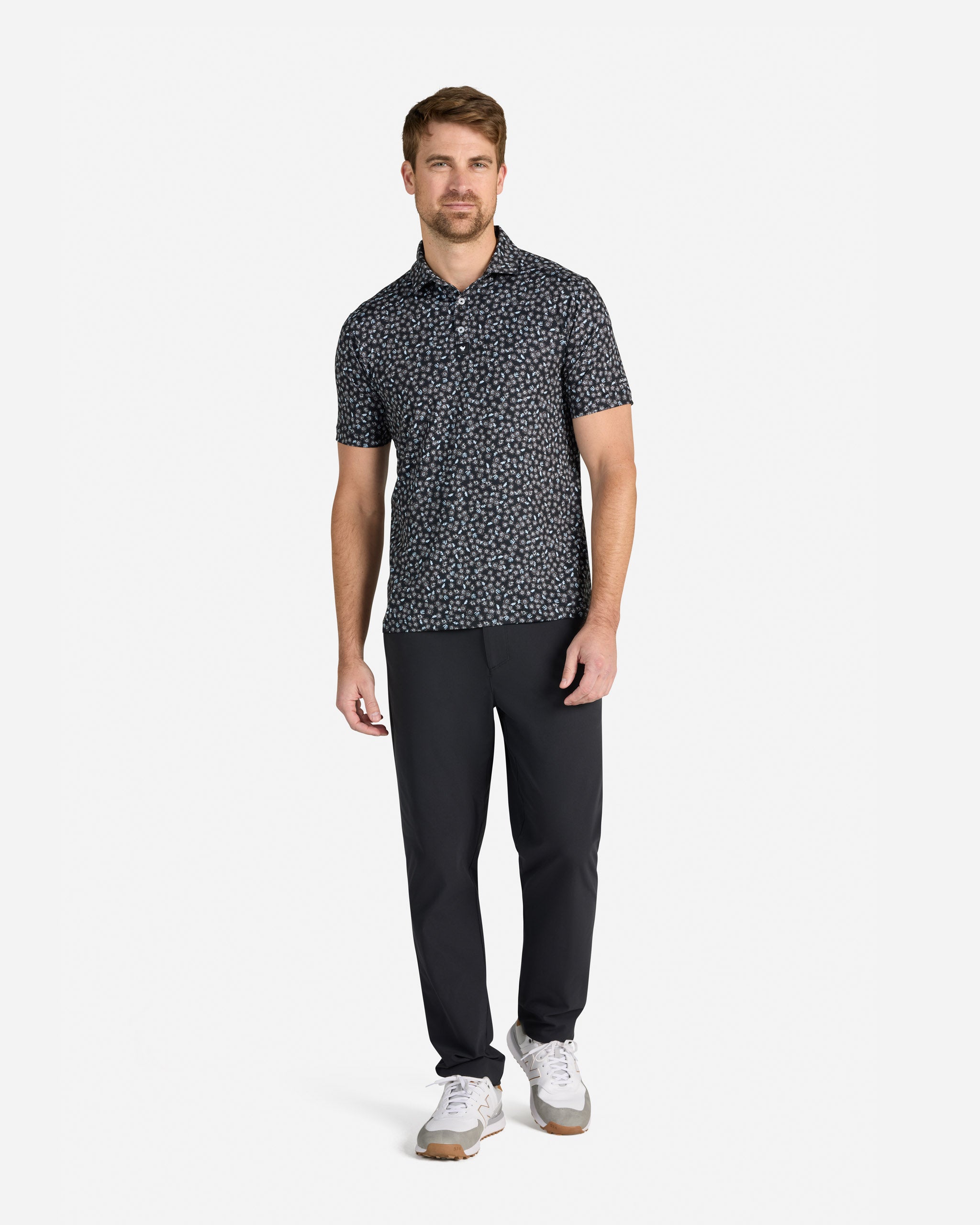 Static Striker-Men's Polo-Bad Birdie